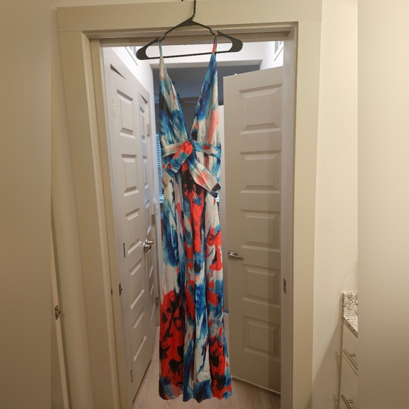 Vibrant Multicolor Maxi Dress - Picture 1 of 2